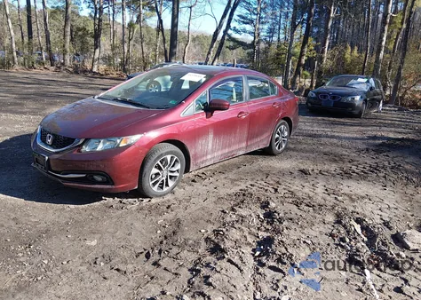 2015 Honda Civic Ex из США, поврежденный, VIN 2HGFB2F89FH554723